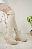 Nesil Shoes Pine 020 Ten Strech Kadın Çizme