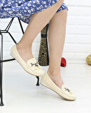 Neyna 461122 Bej Anatomik Günlük Kadın Yürüyüş Ayakkabı