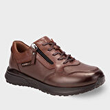 Forelli Ege 46708 Taba Hakiki Deri Bağcıklı Kadın Ayakkabı