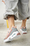 Solazer 049 Pudra Anatomik Memory Foam Kadın Sneakers