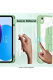 Apple iPad Air 10.5 (7.Nesil) Uyumlu 360° Dönebilen Standlı Pino Tablet Kılıfı 