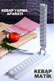 6 Adet Şiş Ve Kebapmatik Adana Urfa Kebap Kalıbı Aparatı Pratik Hızlı Kebap Makinesi Kutusu