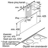 Siemens LC95KA670T Siyah Duvar Tipi Davlumbaz