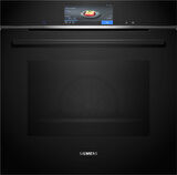 SIEMENS HB778G3B1 iQ700 Ankastre Fırın 60 x 60 cm Siyah