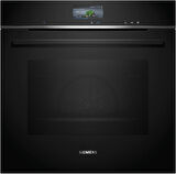 SIEMENS HR776G3B1 iQ700 Buhar Destekli Ankastre Fırın 60 x 60 cm Siyah