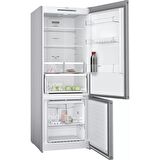 SIEMENS KG55NVIE0N iQ300  Alttan Dondurucu Kombi Inox Buzdolabı 