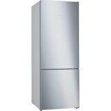 SIEMENS KG55NVIE0N iQ300  Alttan Dondurucu Kombi Inox Buzdolabı 
