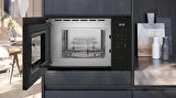 Siemens BE525LMB2 60x38 cm Siyah Ankastre Mikrodalga
