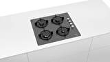 Bosch POP6C9O10O Doğalgazlı 4 Gözlü Ankastre Ocak