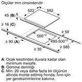 Bosch PKF631FP2E Elektrikli Ankastre Ocak