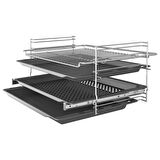 Profilo FRMA356G 66 Lt 12 Programlı Platin Gri Ankastre Fırın