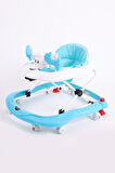 Vavbaby Carolin Oyuncaklı 3 Kademeli Örümcek Bebek Yürüteci Turkuaz