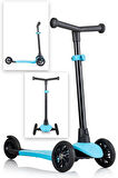 VaVbaby 3 Tekerli Yükseklik Ayarlı Ziply Scooter Mavi