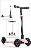 VaVbaby 3 Tekerli Yükseklik Ayarlı Ziply Scooter Pembe