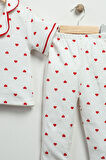 VaVbaby Minik Kalpli Kız Bebek Yazlık Pijama Takımı