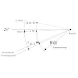 Knott 1350Kg 4x100 1400 - 1850mm Torsiyonlu Frenli Aks Dingil