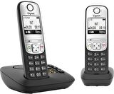 Gigaset A690A Duo 2 Ahizeli Telesekreterli Telsiz Telefon