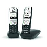 GIGASET A690DUO DECT TELEFON,SİYAH