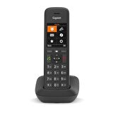 GIGASET C575 DECT TELEFON,200'lük REHBER,SİYAH