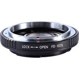 Canon Eos İçin, Canon Fd Lens Adaptörü Optikli
