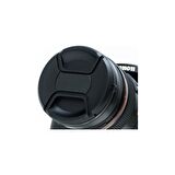 Ayex Snap On 82Mm Lens Kapağı Objektif Kapağı Bağcıklı