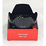 Ayex Canon Ef-S 17-85Mm, Ef-S 18-135Mm İçin Ew-73B Lens Hood Parasoley