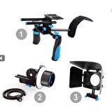 Ayex Dslr Rig Video Film Seti Rl-02 + Followfoucs + Mattebox