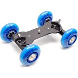Ayex Dslr Makinalar İçin Mini Dolly Kit Skater Kamera Arabası