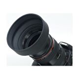 Ayex Üç Kademeli Kauçuk Parasoley 52Mm Lens Hood