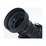 Ayex Üç Kademeli Kauçuk Parasoley 52Mm Lens Hood