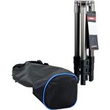 Jusıno X-423S Tripod + BS-08Q Tripod Kafası Silver (Gümüş)