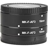 Meike Mk-F-Af3 Fujifilm x Serisi Makineler Için Meike Auto Macro Extension Tüp