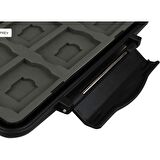 Jjc MC-SDMSD24 Sd ve Micro Sd Hafıza Kartları Için Muhafaza Kabı