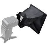 Ayex Universal 15X17Cm Flaş Softbox Diffuser Canon Nikon Sony Pentax Yongnuo