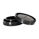 Ayex Sony Nex, E Mount İçin Body Kapağı Ve Lens Arka Kapağı