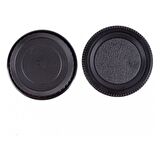 Ayex Pentax Makine Body Kapağı Ve Lens Arka Kapağı