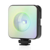 Ayex RGB LED Ambiyans Işık – 45 LED, 2000mAh Şarjlı, Type-C, W-S6