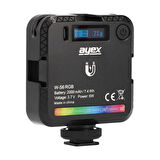 Ayex RGB LED Ambiyans Işık – 45 LED, 2000mAh Şarjlı, Type-C, W-S6