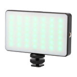 ayex W140 RGB LED Video Işığı – 20 Özel Işık Efekti, LCD Ekran, Dahili 3100mAh Batarya