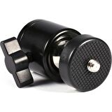 Ayex Dslr / Slr, LCD Monitör, Flaş Için 360 Derece Döndürülebilir Mini Kafa