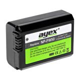 Ayex Sony A6000, A6300 Için Ayex AX-A6300 Battery Grip + 1 Ad. NP-FW50 Batarya