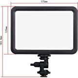 Ayex Led-204 Dslr Makinelar Video Kameralar Için Video Çekim Işığı