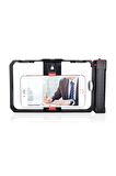 Telefonlar Için Profesyönel Video Rig Cage, Video Çekim Kafesi