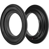 Ayex Sony E Mount, Sony Nex Makineler Için Ters Objektif Adaptörü 67 mm