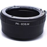 Ayex Canon Eos M Için Pentax Pk Lens Kullanım Adaptörü