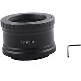 Ayex Canon Eos M Için T - T2 Lens Kullanım Adaptörü