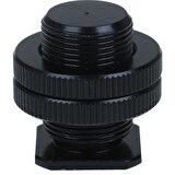 Ayex Flaş Kızağı ve 1/4 Inç Tripod Monopd İçin 5/8 Inç Mikrofon Adaptörü