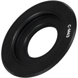 Ayex Panasonic ve Olympus Micro 4/3 Için C Mount Lens Adaptörü C-M4/3