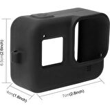 Ayex Hero 8 Silikon Kılıf Gopro Hero 8 Uyumlu