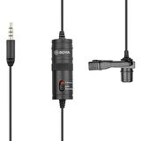 Ayex, Boya By-M1 Profesyonel Yaka Mikrofonu Telefon, Kamera, Pc Vb. Uyumlu